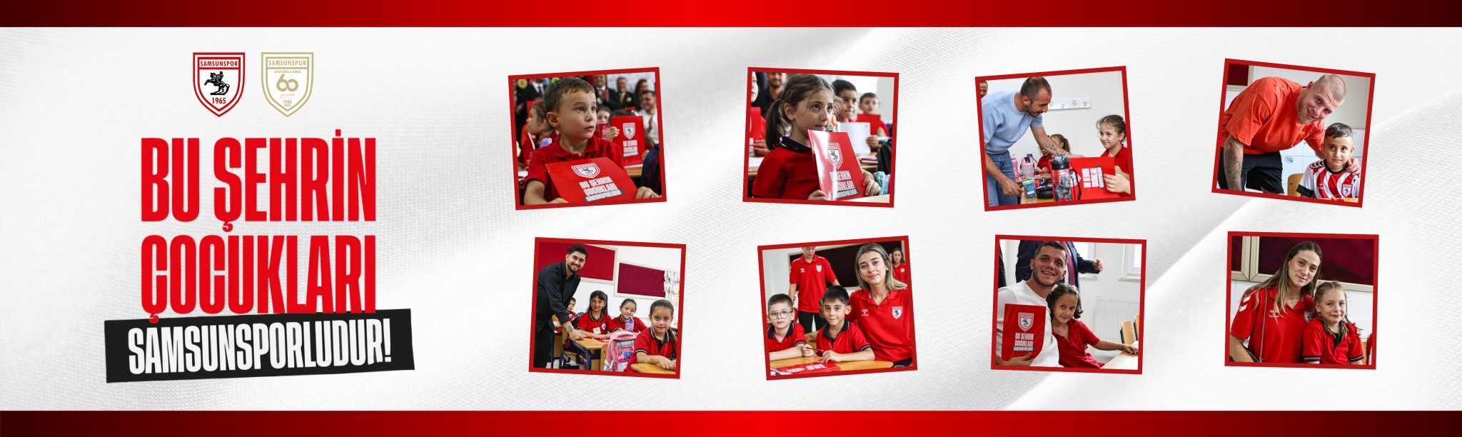 Bu şehrin çocukları Samsunsporludur